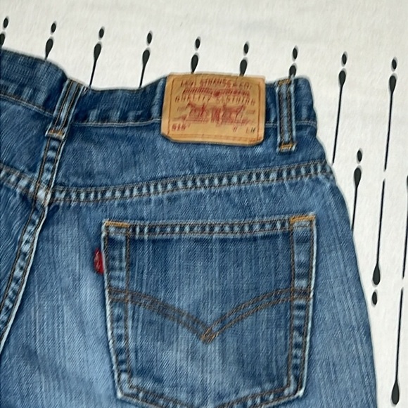 Vintage Levi 515’s Cut off denim Jean Short. Size 10 - Picture 2 of 10